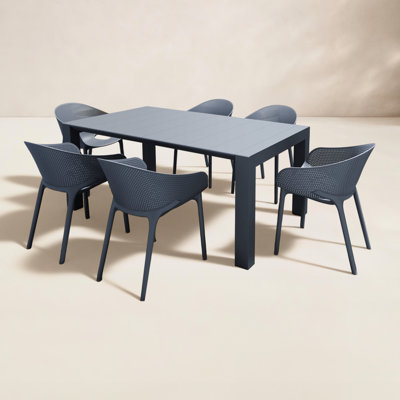 Farrah 86" Patio Dining Set