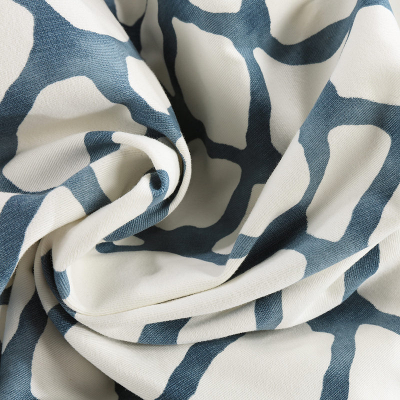 Housses de coussin en coton à imprimé
