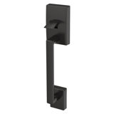 Century Lower Half Handleset with Plymouth Door Knob (Deadbolt Sold Separately)