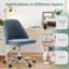 Chaise de travail rembourrée Merjem