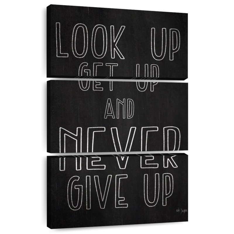 Tergel Look Up Get Up, 74" H x 48" W