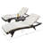 Garry Outdoor Chaise Lounge Set , Cushion Included