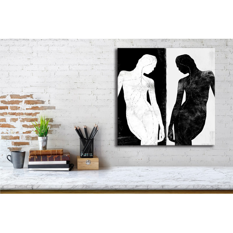 Stunning Decorative Canvas Painting, 17.7 x 17.7 inches | 50% Cotton / 50% Polyester, Digital Printing on High-Quality Canvas | Elegant Wooden Frame, 0.8 x 1.2 inches | Perfect for Home Decor & Art Enthusiasts