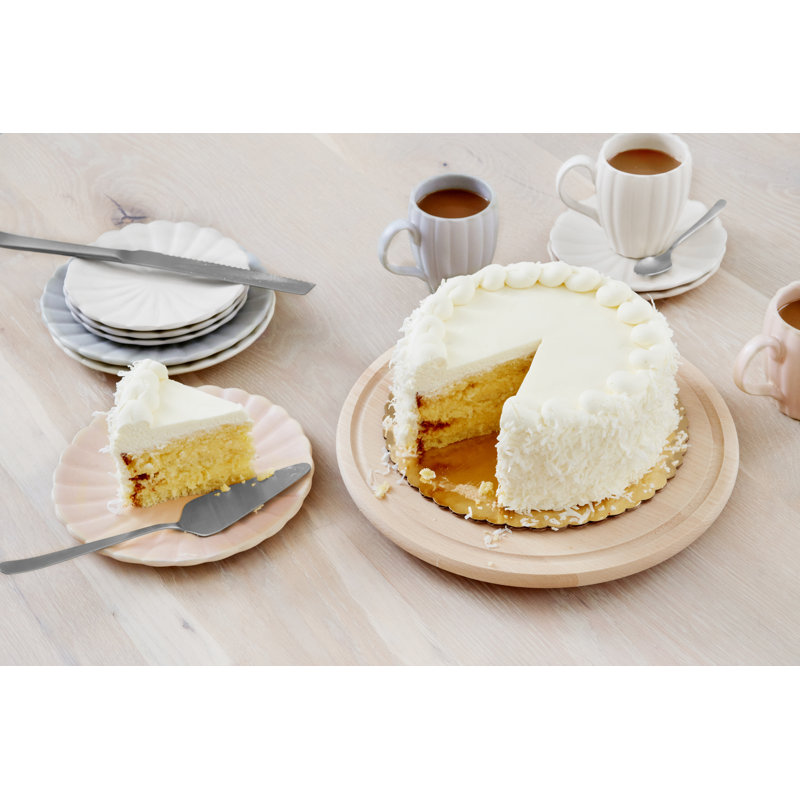 Canvas Home Lafayette Bread Plate, White