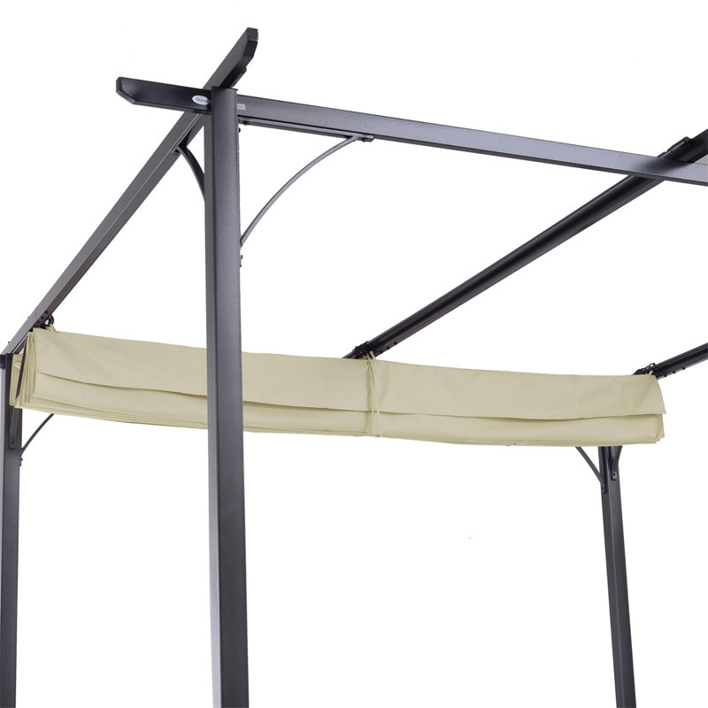 10 Ft. W x 10 Ft. D Steel Vault Gazebo