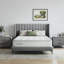 Novilla 25cm Ortho Memory Foam Pocket Sprung Zoned Mattress-94274319
