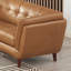 Causeuse en cuir Rhyannon-1129081132