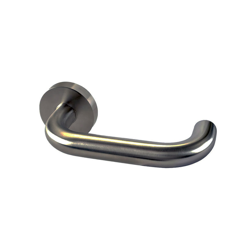 Privacy Door Lever Set, Does Not Apply, Satin Brass, Double Dummy