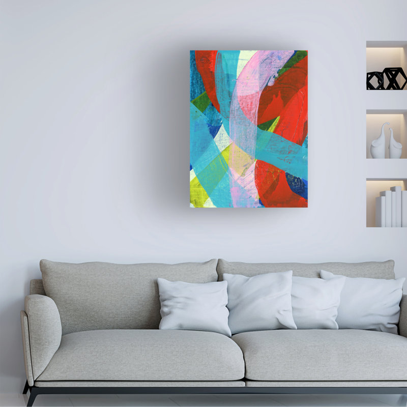 Art sur toile par Jessalin Beutler, H 24 po x l 18 po x P 2 po
