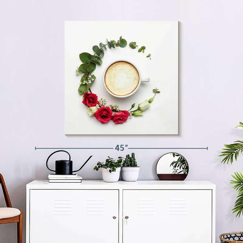 Yarlin Floral Cappuccino Coffee