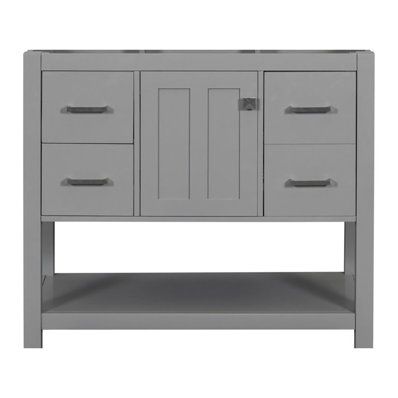 35.4 " Single Bathroom Vanity Base