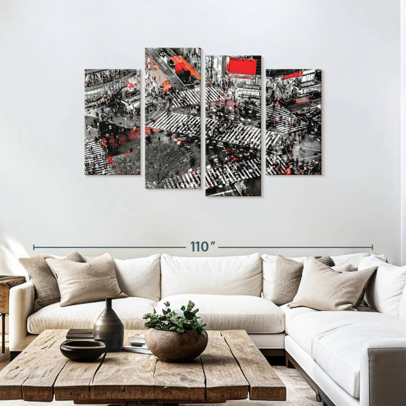 Sireci Shibuya Hustle, 48" H x 75" W