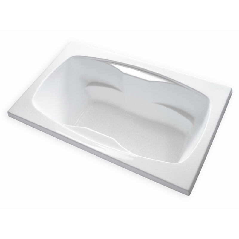60'' x 42'' Drop-In Soaking Acrylic Bathtub