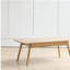 Table centrale Table basse 100% bois massif Plateau supérieur Table basse Largeur 100 x Profondeur 50 x Hauteur 44 cm Bureau d'étude Travailler de la maison Facile à assembler Bois naturel avec tablette de rangement-442737315