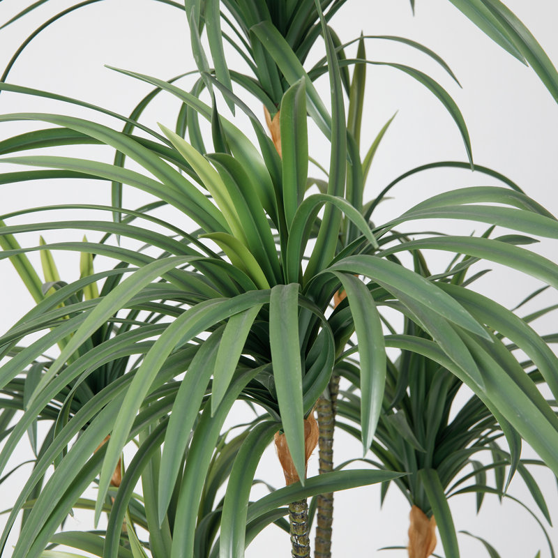 74" Artificial Yucca Tree in Plastic Pot