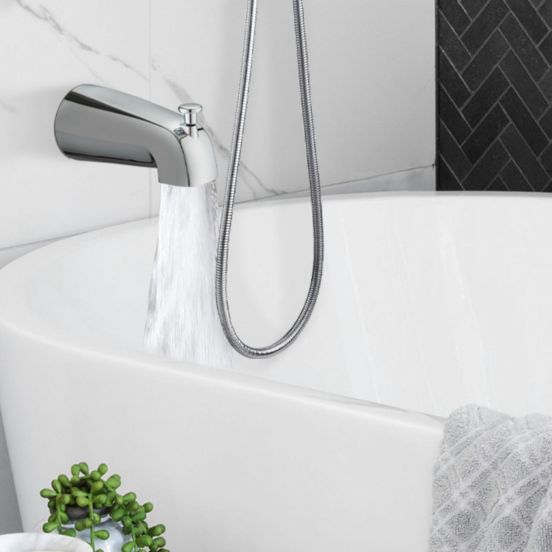 Tool-Free Shower Combo 7-Spray 1.8GPM, Chrome