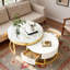 Table basse gigogne moderne avec tiroirs Modern