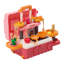49Pcs 3-in-1 Pretend Kitchen Playset