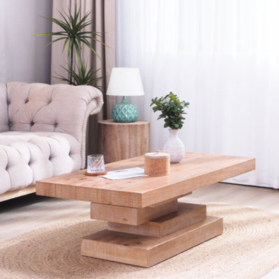 Table basse de style campagnard