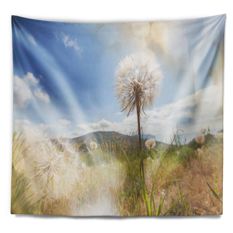 Polyester Tapestry, 78" H x 92" W