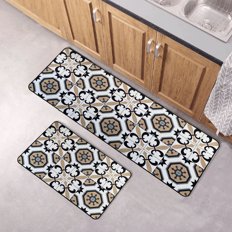 Tapis de cuisine Carmen, Blanc