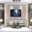 Latitude Wall® «Space With Planets» par Luxe Portfolio, art mural en métal-1821083182