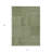 3' X 5' Olive Green And Ivory Geometric Washable Indoor Outdoor Area Rug