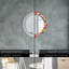 Huldar Glass Flat Wall Mirror