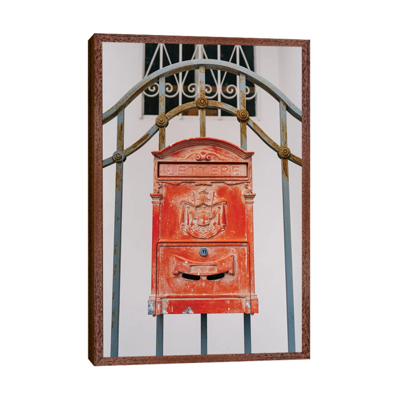Ravello Italy II by Bethany Young - Print on Canvas, 152.4cm H x 101.6cm W x 3.81cm D, Classic Brown Wood Framed