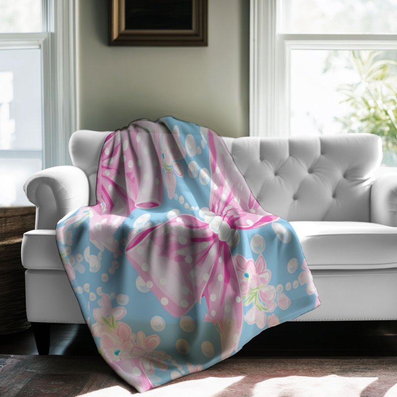 Elegant Transparent Designs - Couverture sherpa de qualité supérieure 1 pièce, Grand lit
