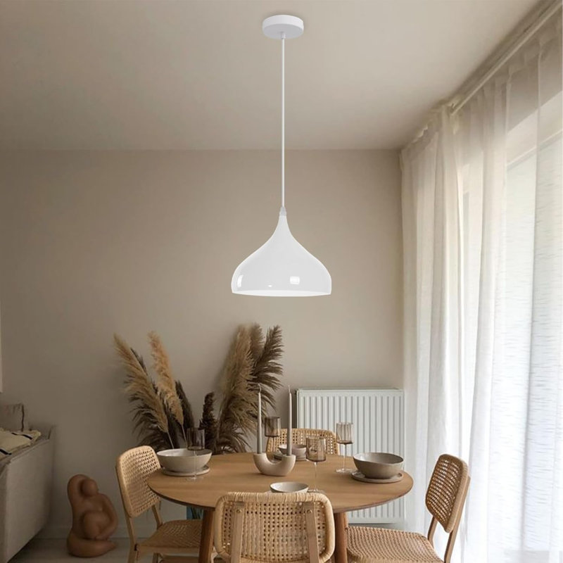 Sharlee 1 - Light Pendant, White, White
