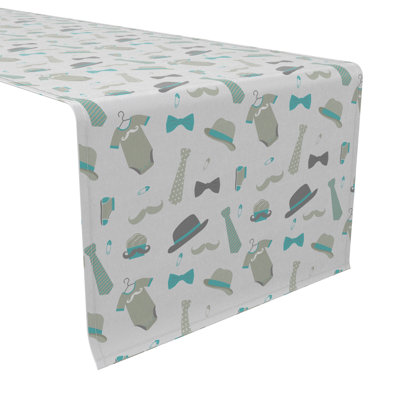 Rectangular Cotton Twill Table Runner