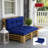 Thick Outdoor Replacement Cushions For 2 Chairs, Durable And Comfortable Patio Furniture Cushion Set-1784223055