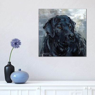 Loyal Lab 1 Piece Wrapped Canvas Painting