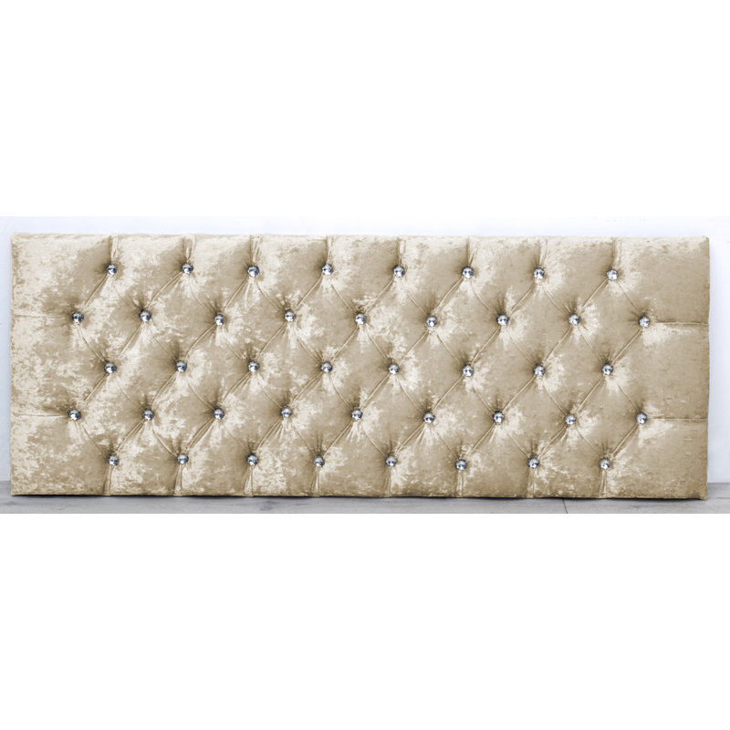 Dwyer Upholstered Headboard, Double (4'6), Cream