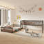 Lit superposé simple pour lit d'enfant TG / TG