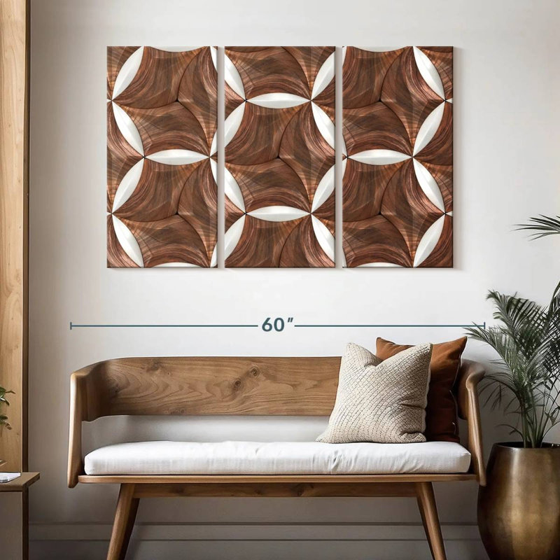 Avery Geometric Hexagonal Tiles, 32" H x 50" W