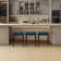 Rexalynn Upholstered Counter Stool with Solid Wood Frame