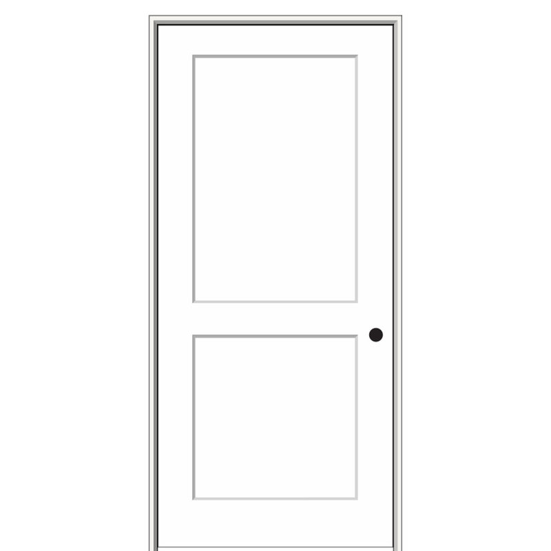Porte standard intérieure moulée à panneaux en bois massif Molded Interior Door, 37,5 po x 81,75 po, Côté gauche