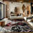 Galaxy Series Abrstract Black/Gray/Ivory/Beige Area Rug-173627221-170481946