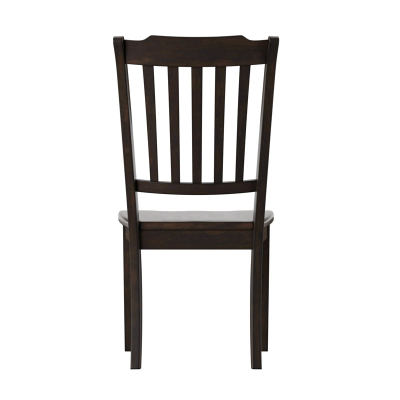 Ensemble de salle à manger Marcotte 78 po en bois massif fini chêne avec chaises à dossier à fuseaux - 6 pièces, table à piètement blanc antique, chaises à piètement noir antique et banc