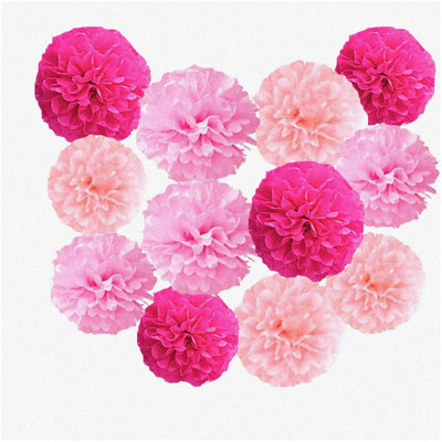 Heart Shaped Balloon Set 30 pcs 18" Red Pink