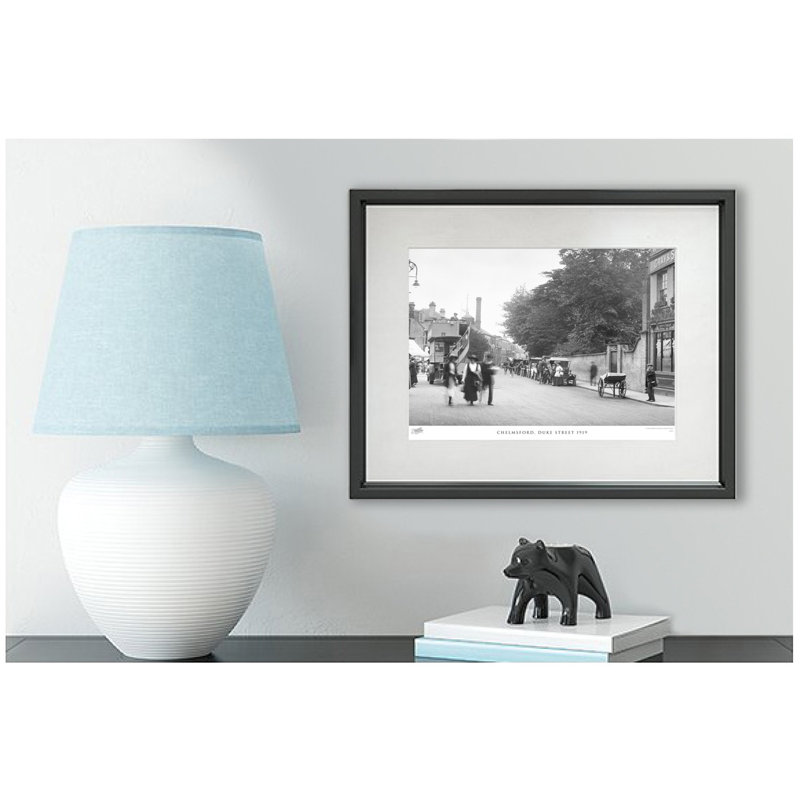 Chelmsford, Duke Street 1919 by Francis Frith - Single Picture Frame Print, 60cm H x 80cm W x 2.3cm D