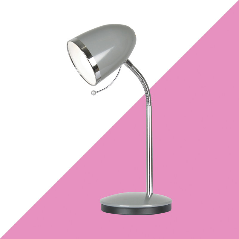 Reidar Metal Desk Lamp, Dark Grey