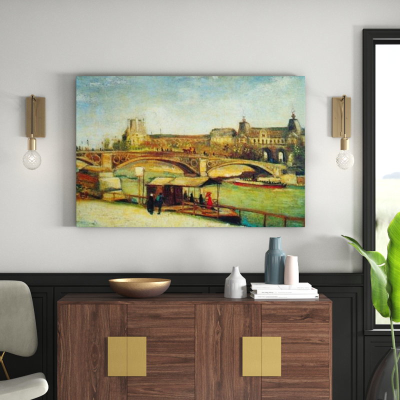 Vincent Van Gogh - Wrapped Canvas Painting, 60cm H x 90cm W x 1.8cm D