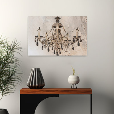 Lustre Shabby Brown, art rétro abstrait