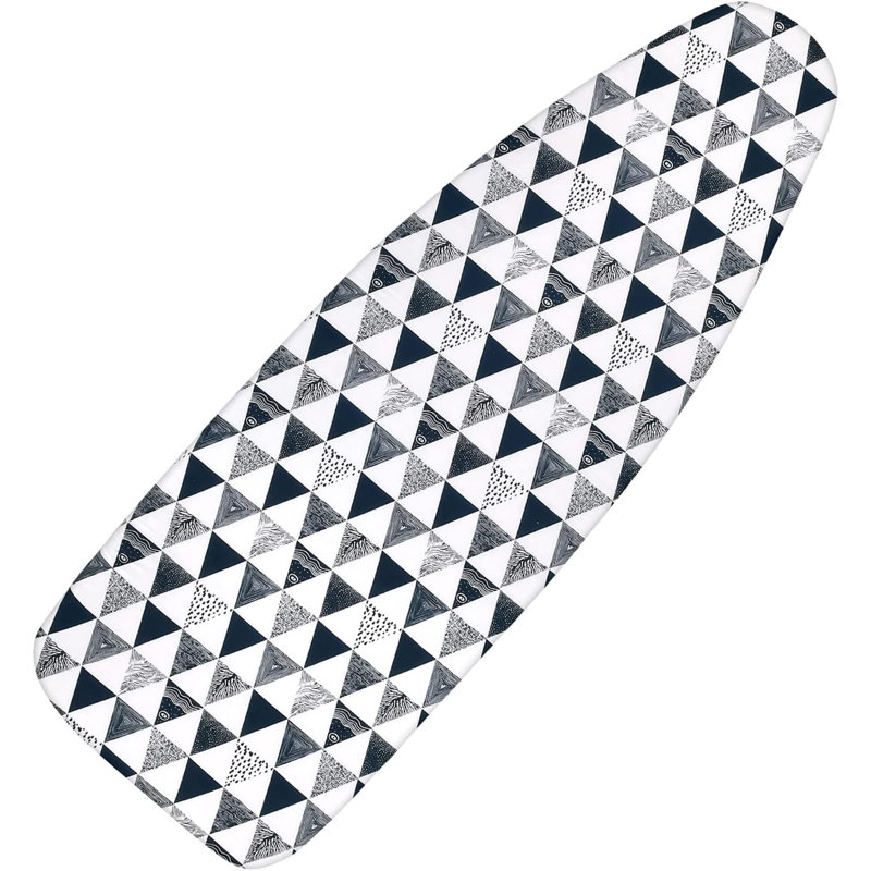 Extra-wide Ironing Board Cover Triangle Grey