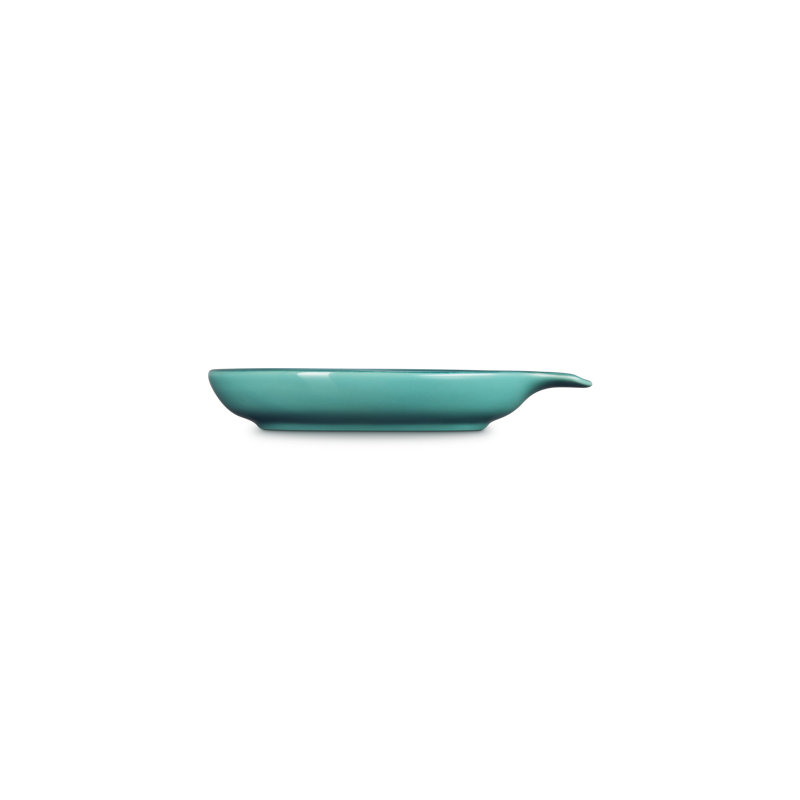 Le Creuset Stoneware Signature Round Spoon Rest, 6 In. - Blue Riviera