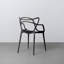 Chaise avec accoudoirs empilable Aswar-1177764766