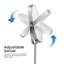 Miroir grossissant circulaire autoportant-93468253